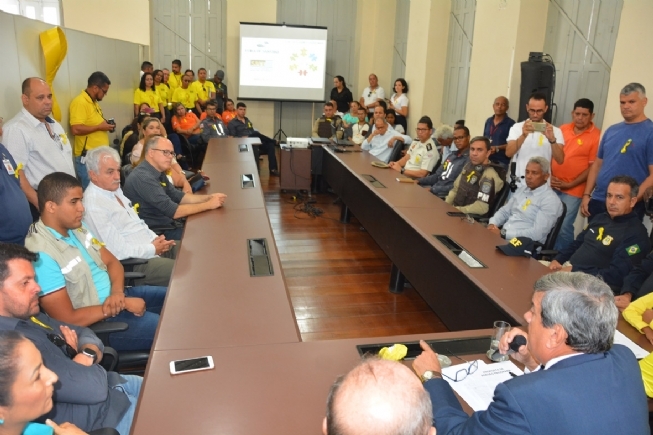 Prefeito Colbert Filho preside solenidade de lançamento da campanha Maio Amarelo