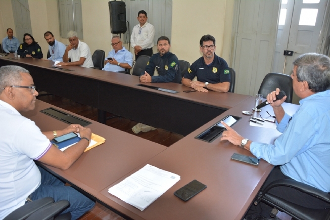 Prefeito Colbert recebe visita do superintendente da PRF e adere a um amplo programa de Combate à Mobilidade do Crime