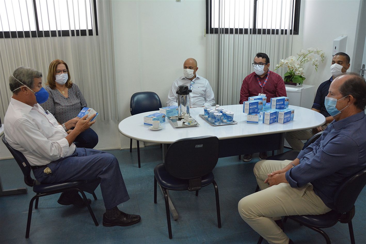Prefeitura recebe 10 mil máscaras cirúrgicas doadas pela Nestlé