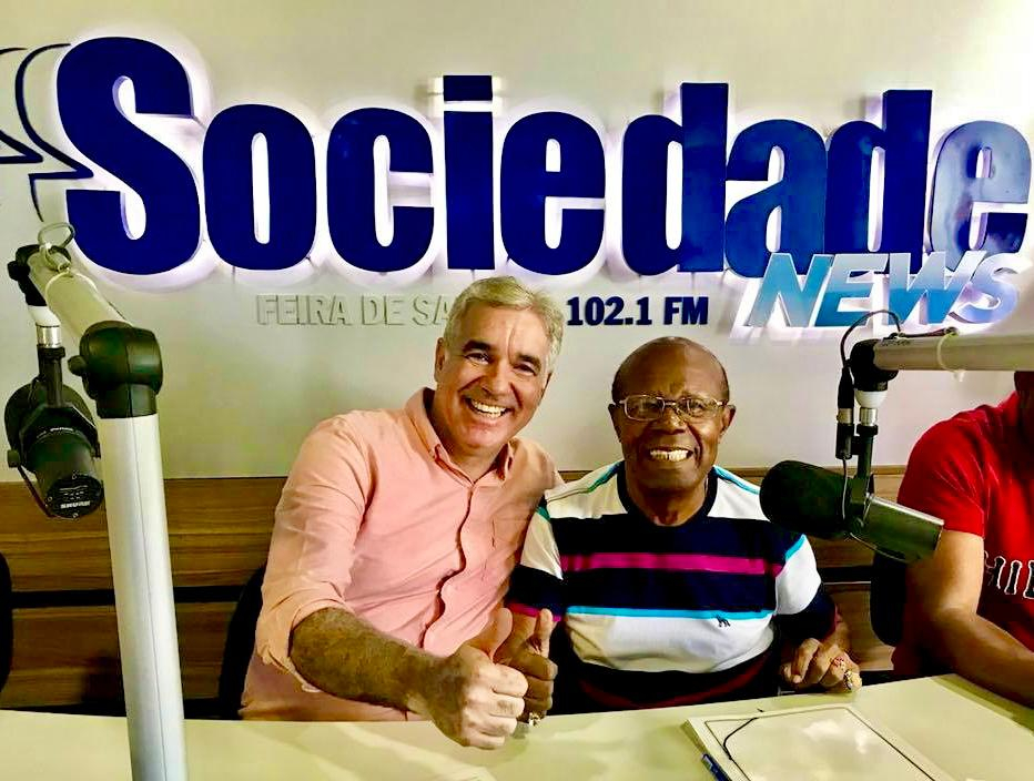 Proposta por Zé Neto, Câmara Federal publica moção de parabéns à Silvério Silva pelos 60 anos de atuação no rádio baiano