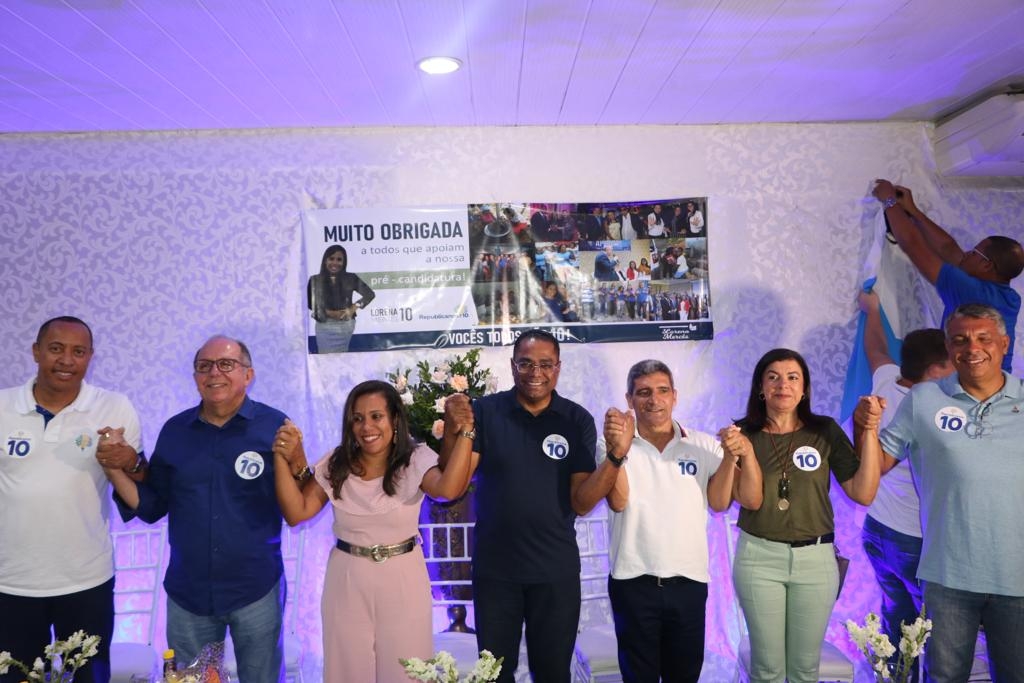 Republicanos lança a vereadora Lorena Mercês como pré-candidata à prefeitura de Valença e Pró Dilza à prefeitura de Catu 