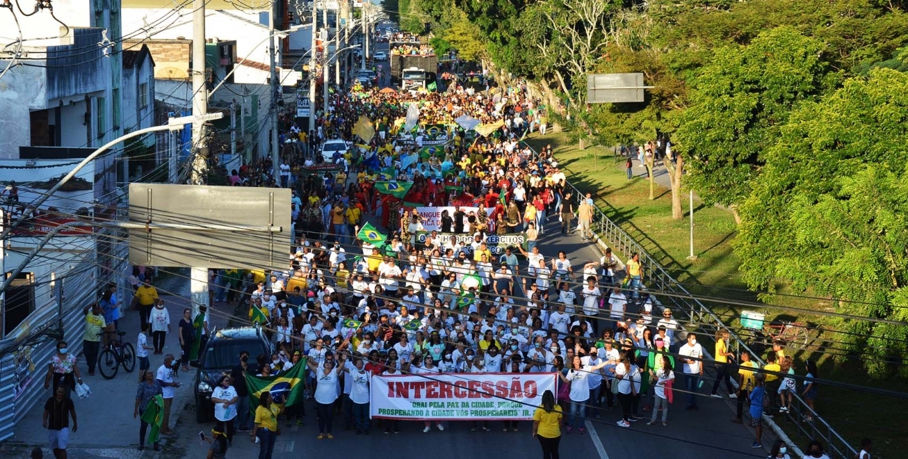 Sete atrações confirmadas para a 29ª Marcha para Jesus, no próximo sábado