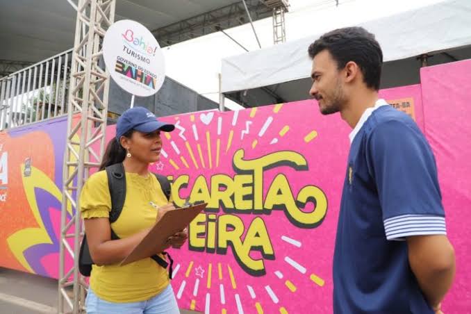 Setur-BA faz receptivo e pesquisa turística na Micareta de Feira de Santana 