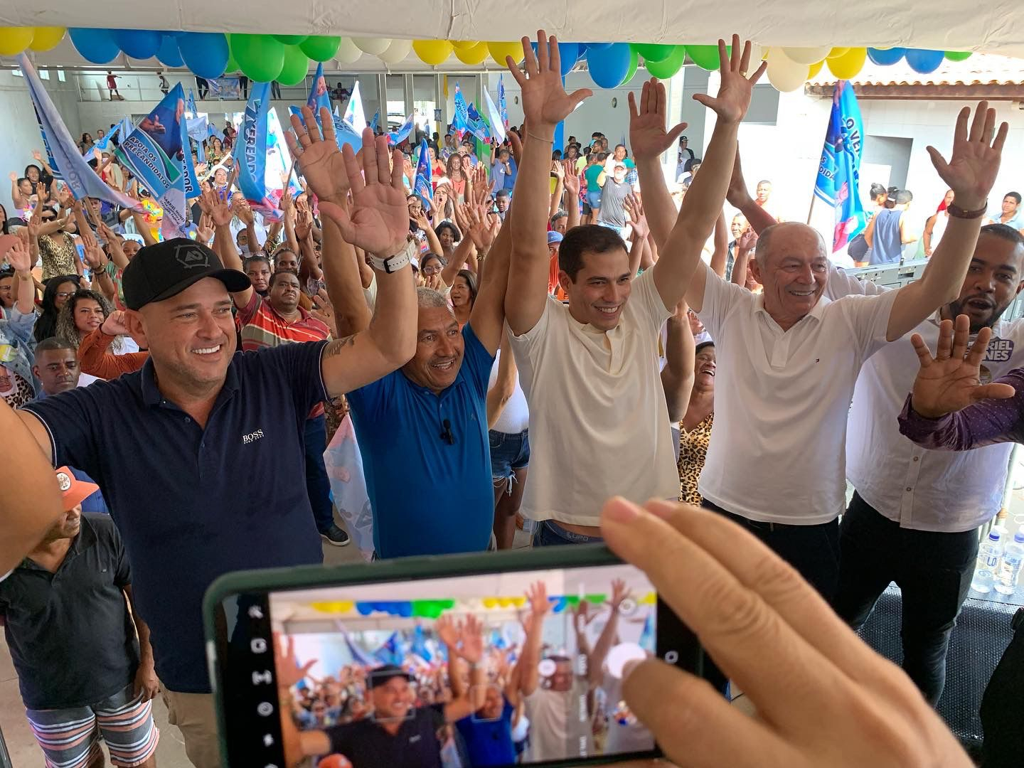 Zé Curuca anuncia apoio a Binho Galinha e Gabriel Nunes