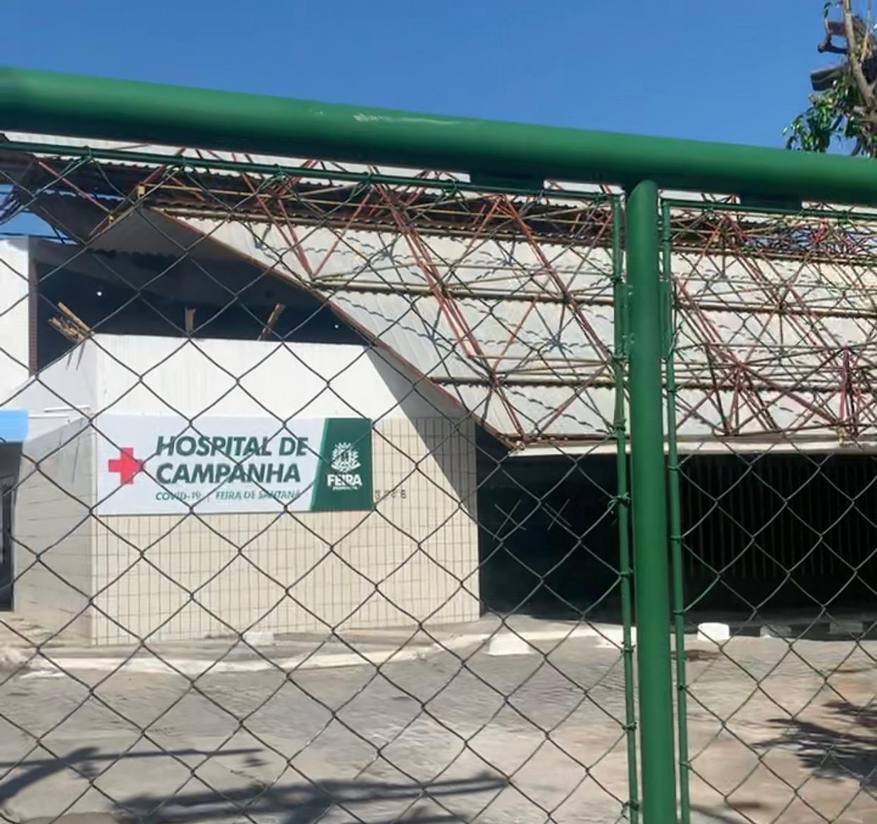 ZÉ NETO VISITA HOSPITAL MATER DEI E CHAMA ATENÇÃO DO MUNICÍPIO SOBRE ATRASO DAS OBRAS